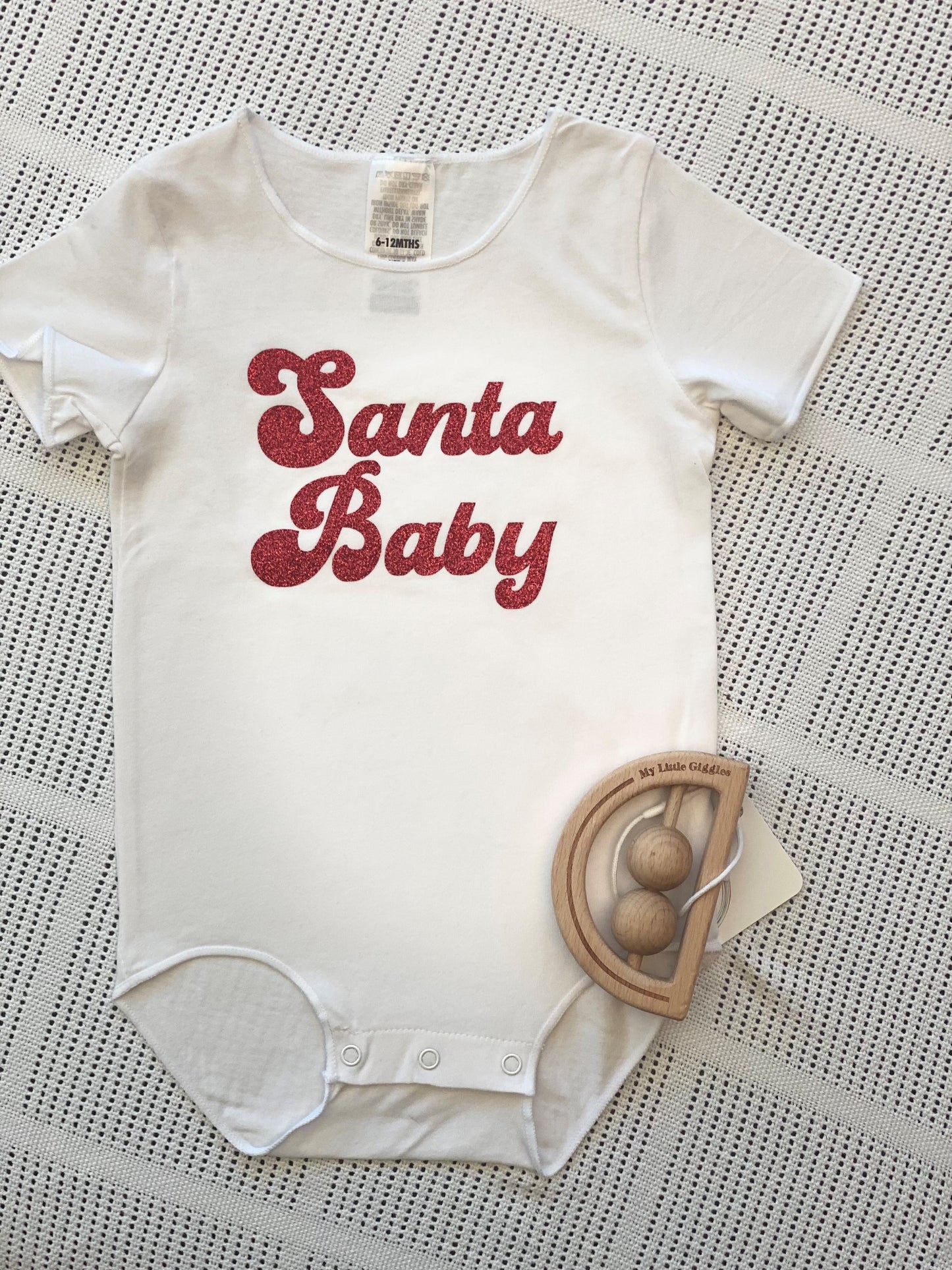 Wooden Rainbow Rattle