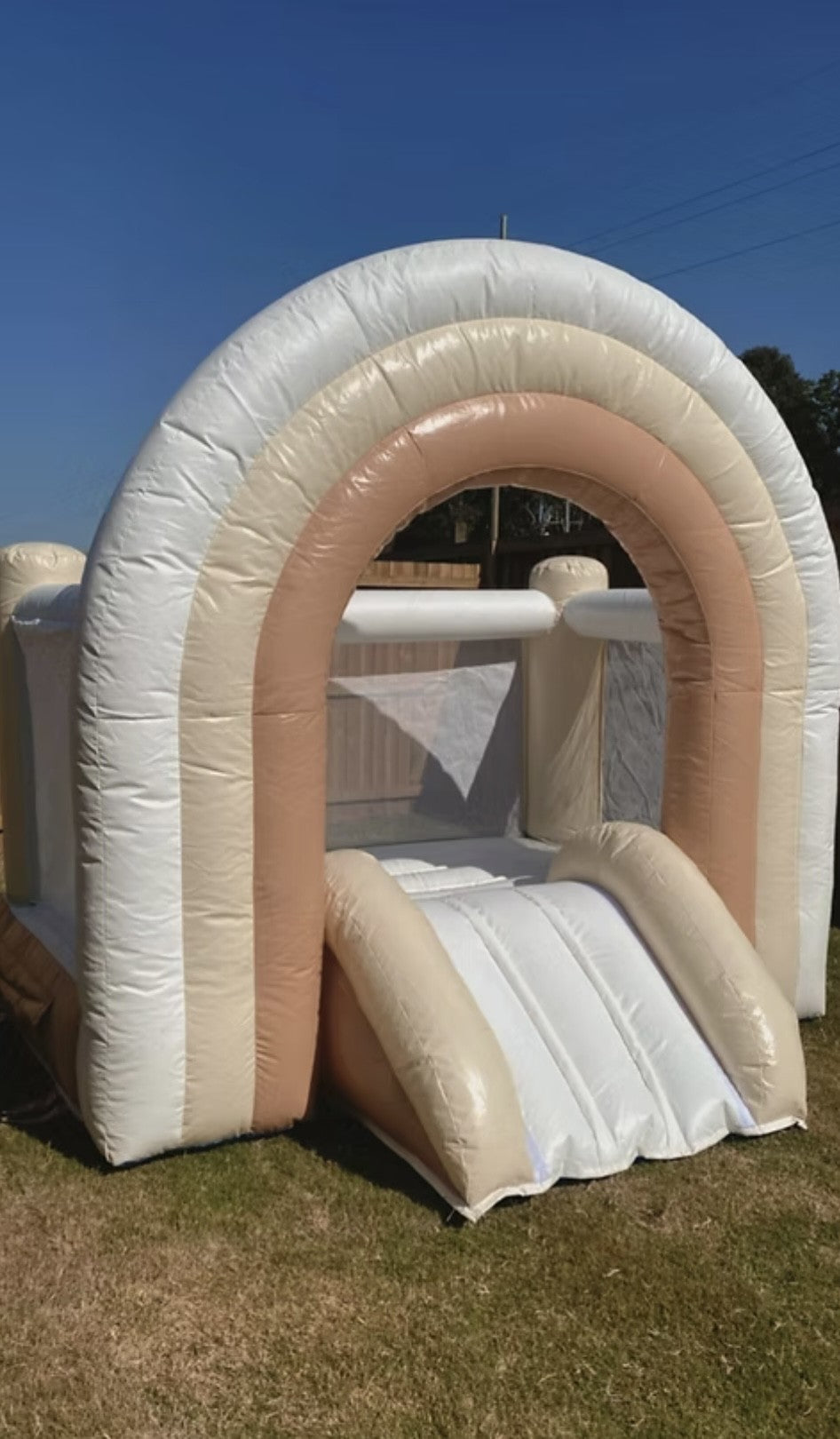 Boho Rainbow Bouncy Castle