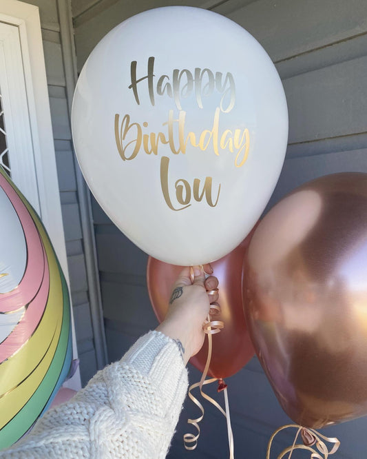 3 x 28cm Helium Balloons