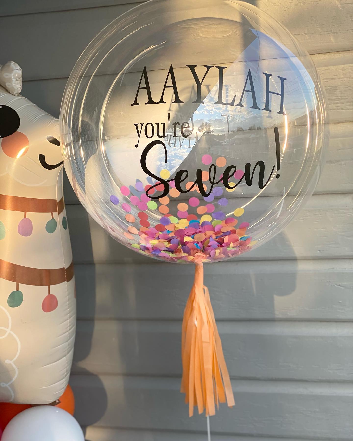 Personalised Bubble Balloon
