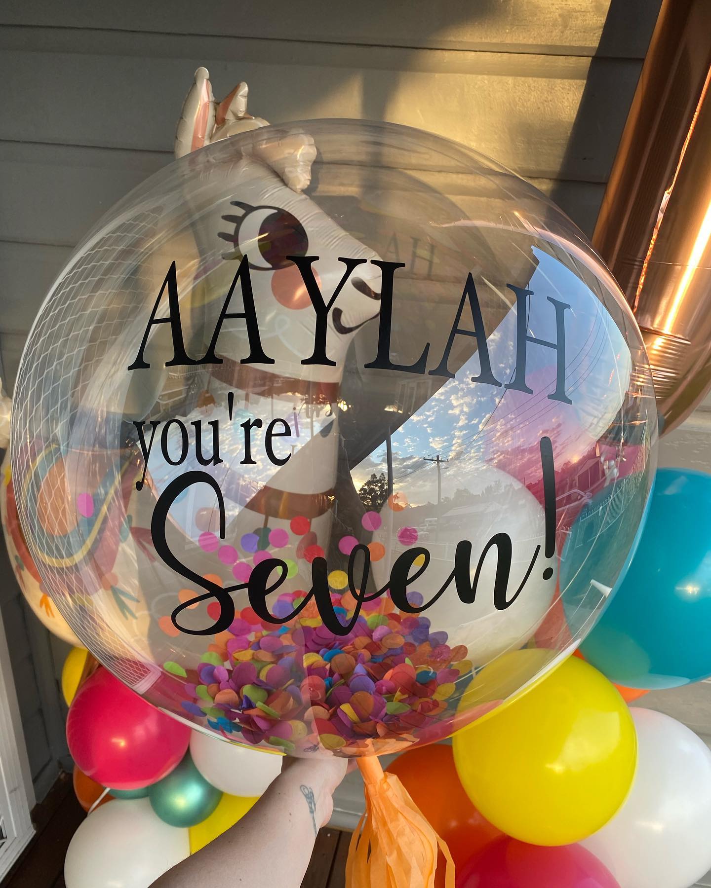 Personalised Bubble Balloon