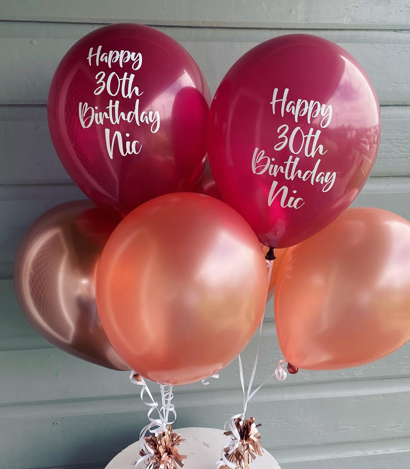 3 x 28cm Helium Balloons