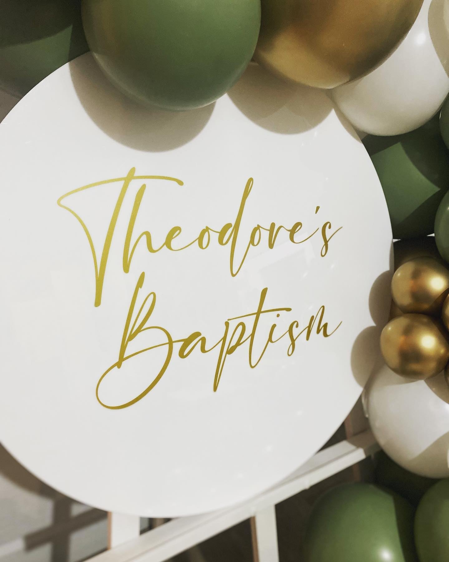 Acrylic Sign and Easel Hire