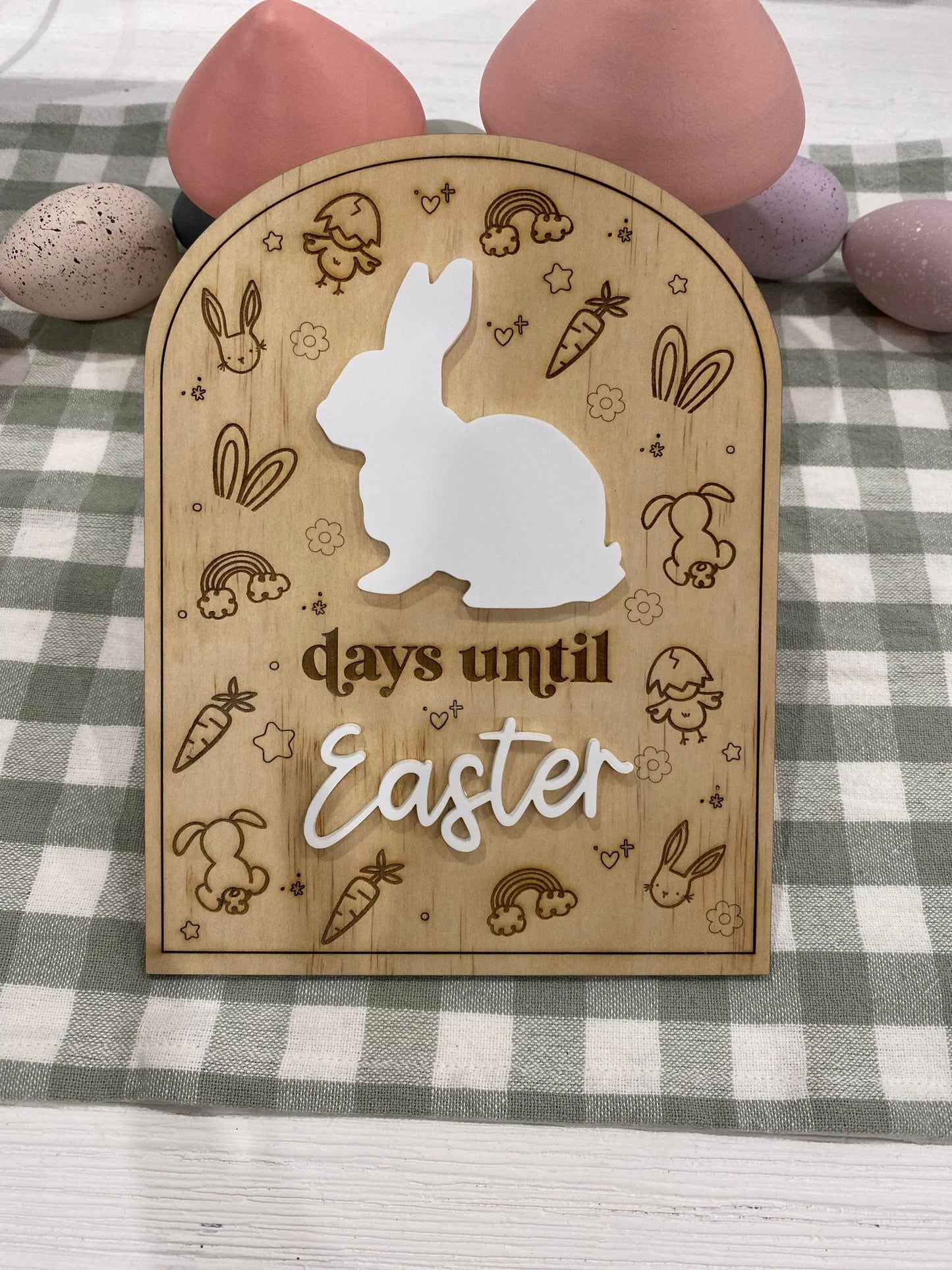 Easter Countdown Arch