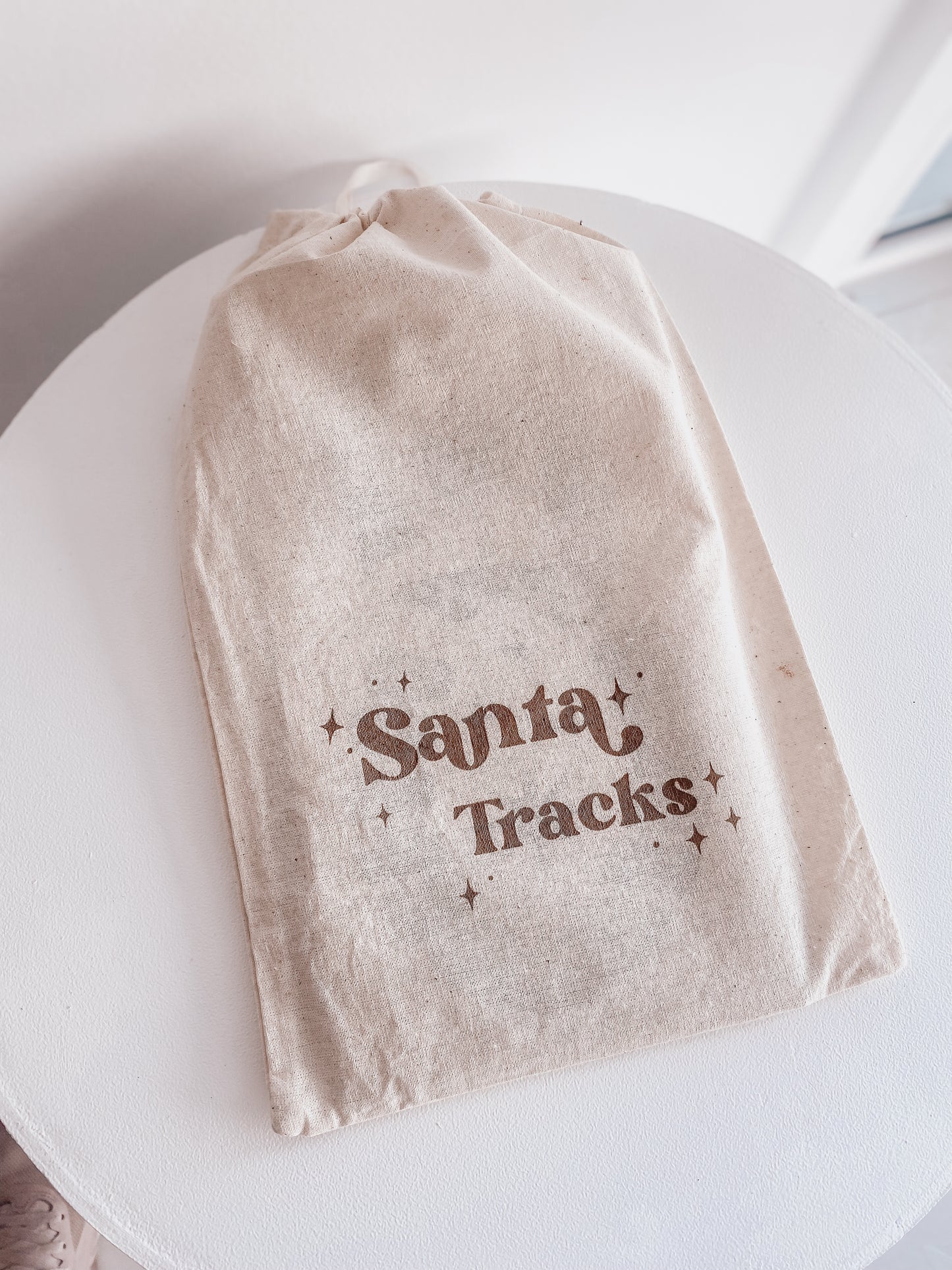 Santa Footprint Stencil