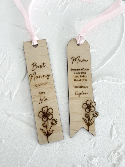 Personalised Bookmark