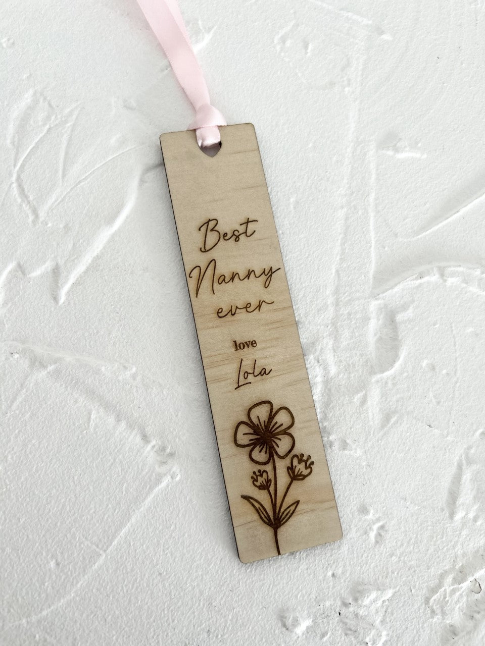 Personalised Bookmark