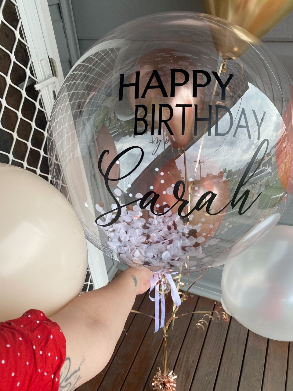 Large Bubble Balloon Bouquet